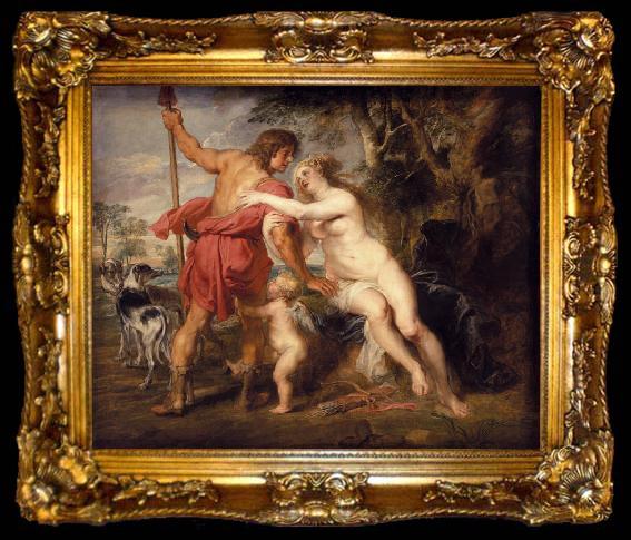 framed  Peter Paul Rubens Venus and Adonis (mk27), ta009-2
